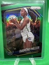 Diamond Miller 2025 Panini Prizm WNBA Card #27 Green