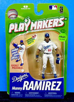McFarlane MLB Playmakers Manny Ramirez Action Figure Los Angeles Dodgers W/GLOVE