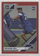 2019 Panini Donruss Optic Rookies Red Prizm 9/99 Trysten Hill #127 rp9