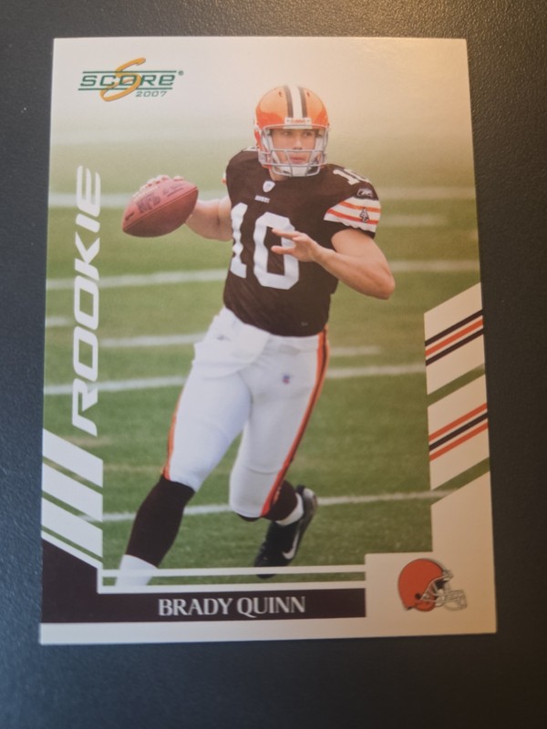 2007 Score - Rookie Brady Quinn #371 (RC)