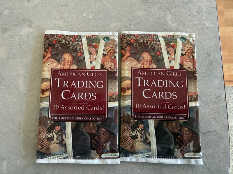 The American Girls Trading Cards, 2 PACKS with 10 Cards Each, Factory Sealed