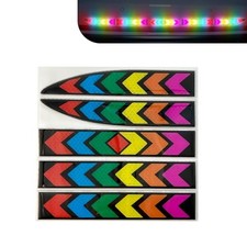 Strong Reflective Car Decal, 1.38" x 7" Car Rear 1 PC Rear Bumper Sticker
