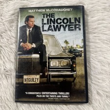 The Lincoln Lawyer DVD tested working Matther McConaughey rated R