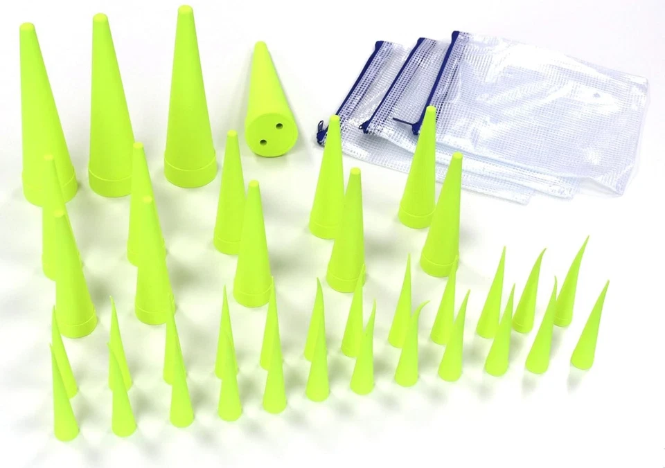 Juego de tapones de goma industriales de 41 piezas - Incluye tamaños para un cuidado hidráulico óptimo Foto 3 de 4