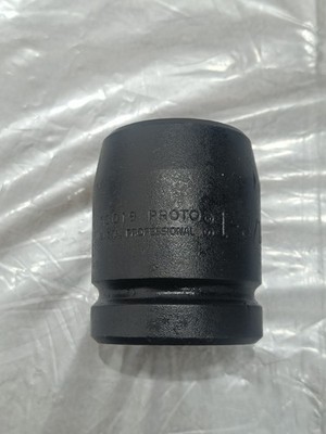 PROTO J10019 1 ZOLL SCHLAGSCHRAUBER-STECKSCHLÜSSEL 1-3/16 ZOLL 6 PUNKT SCHWAR...