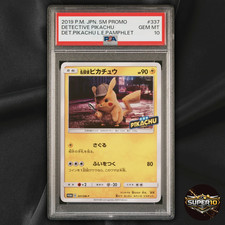 Detective Pikachu #337/SM-P Prices | Pokemon Japanese Promo