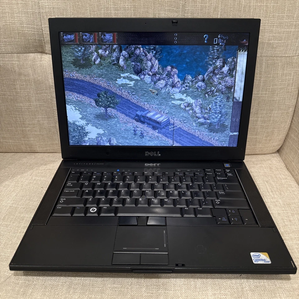 Dell Latitude 14" Vintage Retro Gaming Laptop NVIDIA 2GHz 4GB RAM 60GB SSD Win 7 - Image 3 of 4