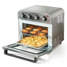 VEVOR 7-IN-1 Air Fryer Toaster Oven 18L 1700W Stainless Steel Convection Oven