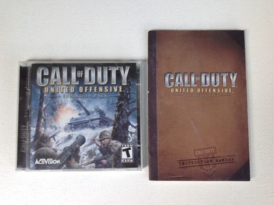 Call of Duty  United Offensive Expansion Pack PC game  (2 disc) rated T 2004