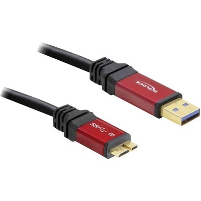 DeLOCK USB 3.0 Cable A to Micro B 1.0 m Red