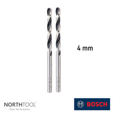 Bosch HSS PointTeQ 4mm Drillbit - 2 pack
