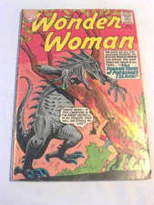 Wonder Woman DC Comic #143 1964 Silver Age Fair Terror Trees of Forbidden Island