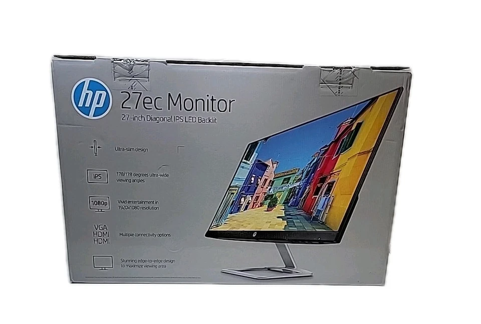 HP 27ec 27-inch Display - Image 2 of 4