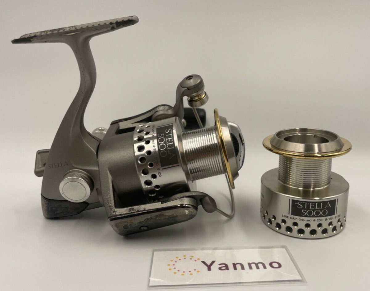 シマノ 95ステラ 5000 Yahoo!オークション - シマノ 95 ステラ 5000 ＆ 95 ツイン