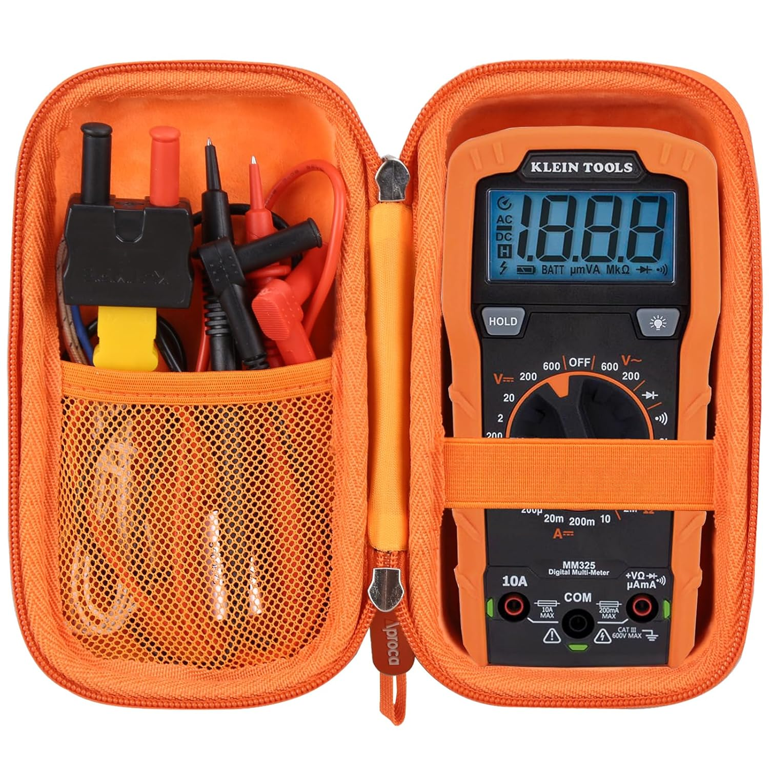 Aproca Hard Portable Storage Case for Klein Tools MM300 MM325 MM400 Multimeters