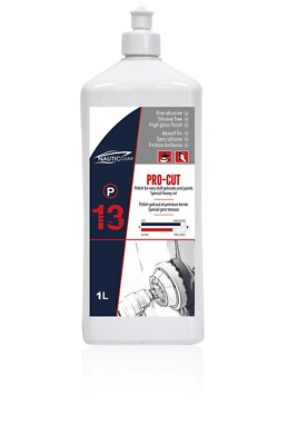 Nauticclean NC13 Bootsgelcoat Lack schwere Schneidemasse Politur 1 Liter