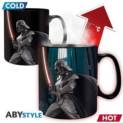 STAR WARS DATH VADER HEAT CHANGING MAGIC COFFEE MUG CUP NEW IN