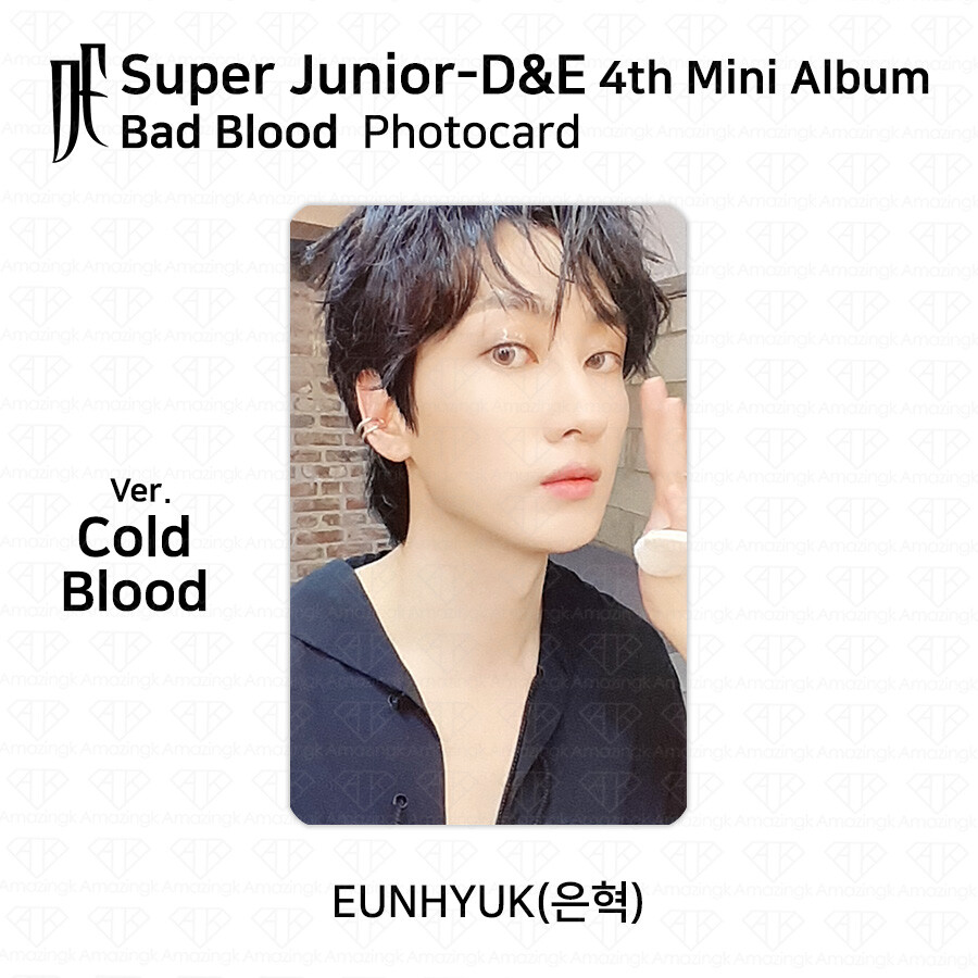 SUPER JUNIOR D&E BAD ドンヘ トレカ D&E Donghae Eunhyuk from Super Junior 4th mini album Bad