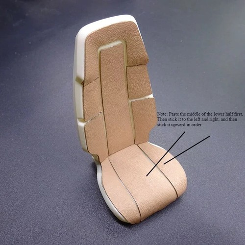 1PCS Interior Seat Sticker Skin Patch for 1/14 Tamiya RC Truck VOLVO FH16 750 - Picture 8 of 10