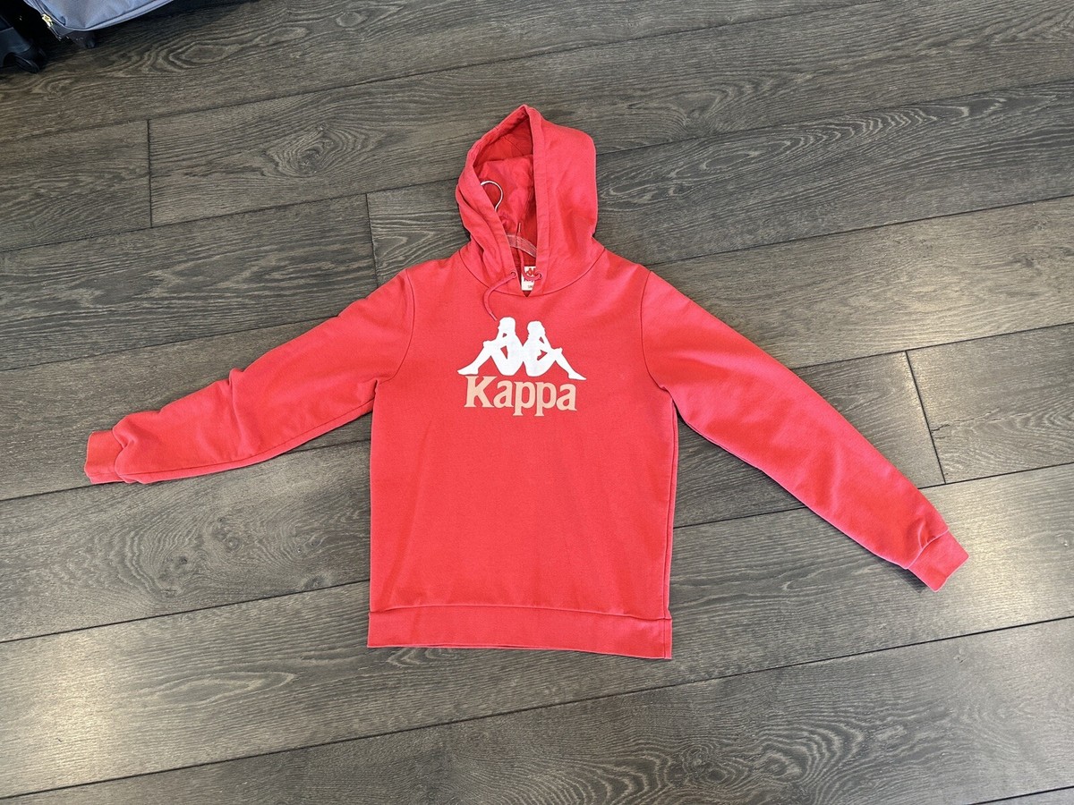 Kappa Men's Authentic Aizen Slim Fit Hoodie Sweatshirt Red | eBay