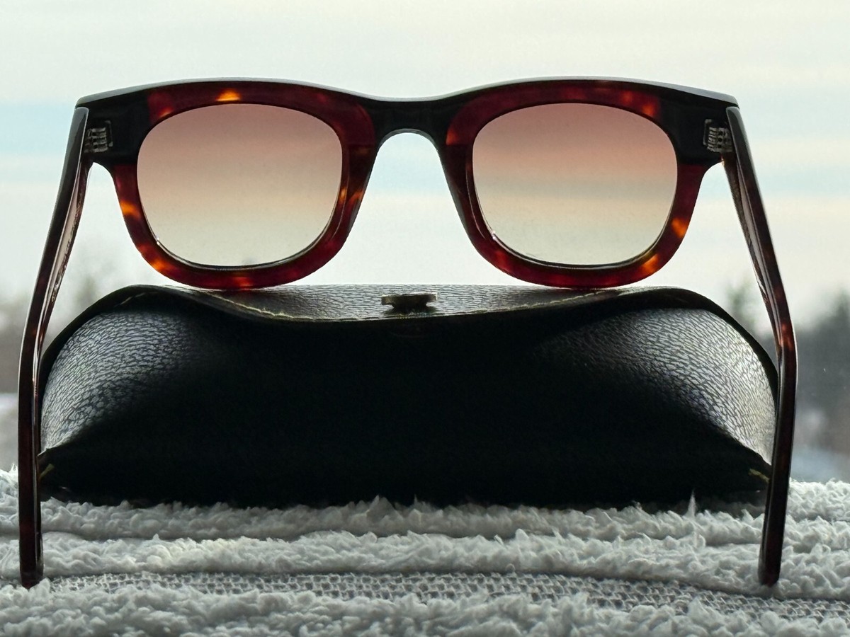 New Gift Set- Moscot Fritz Tortoise Frame + Brown Polarized Lens