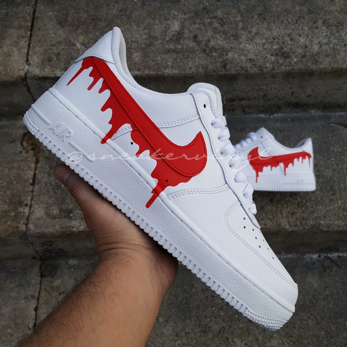 Custom Air Force 1 Drip Paint