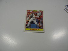 Alex Cole 1991 Topps 40 Years of Baseball 1990 Rookies card #6 of 33