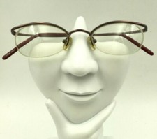 Vintage Kenneth Cole Split Personality 451 Bronze Oval Sunglasses FRAMES ONLY