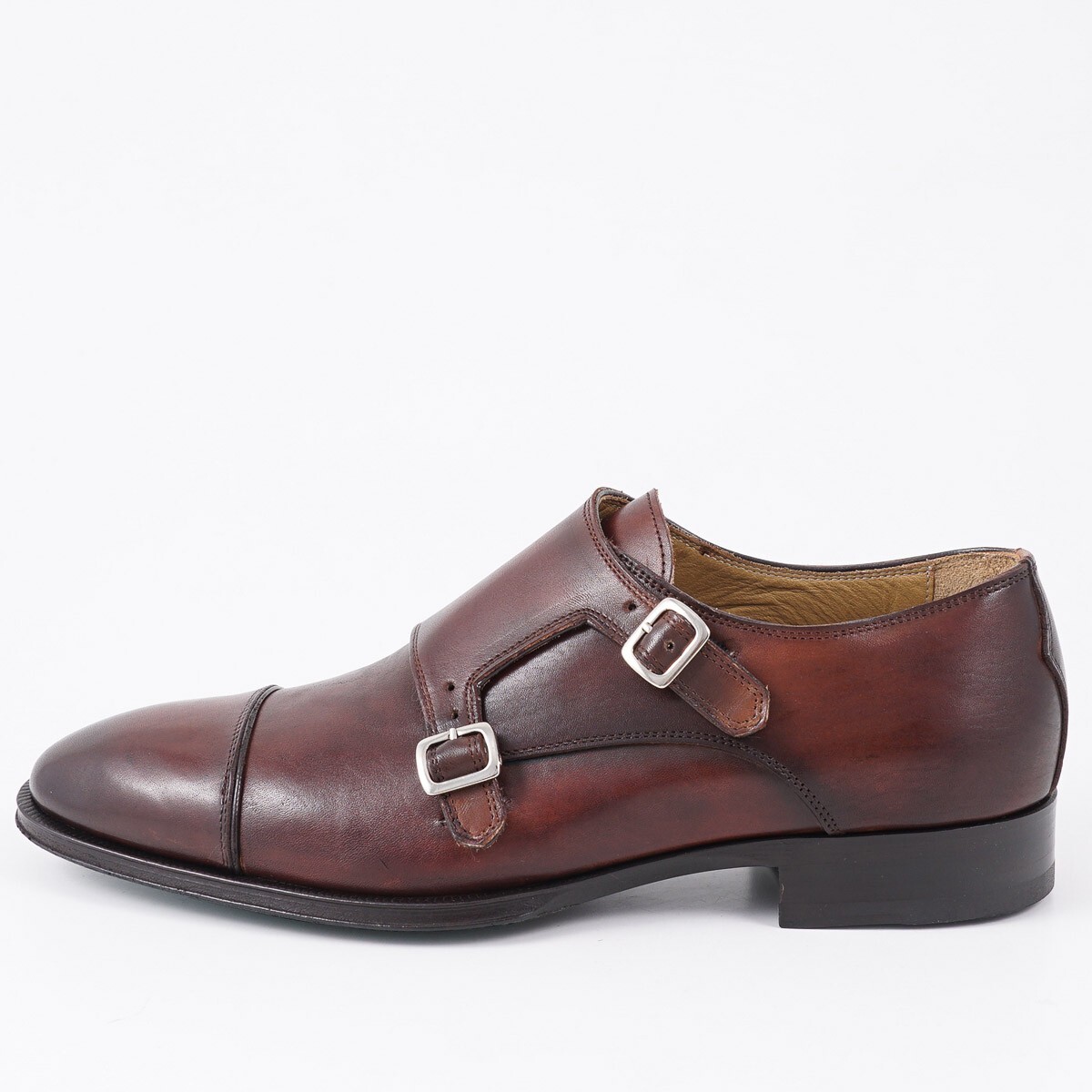 * NIB * $450 Pastori DI BIANCO Remus US 9 M Italian Monkstrap o * add $15 Trees Pastori by di Bianco  main image 4