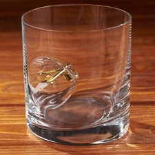 Vidrio con avión, vidrio de aviación, regalo para piloto, vaso de whisky, avión de vidrio