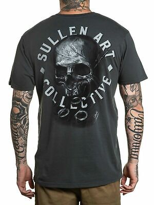 Sullen Art Collective Clothing T-Shirt Ever Burgunder Schädel Skull Tattoo