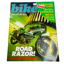 BIKE Magazine July 1982 - Vintage Motorbike Magazine RARE