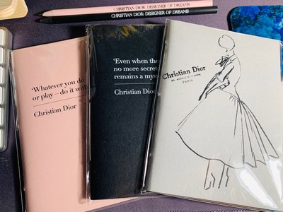 christian dior notebook