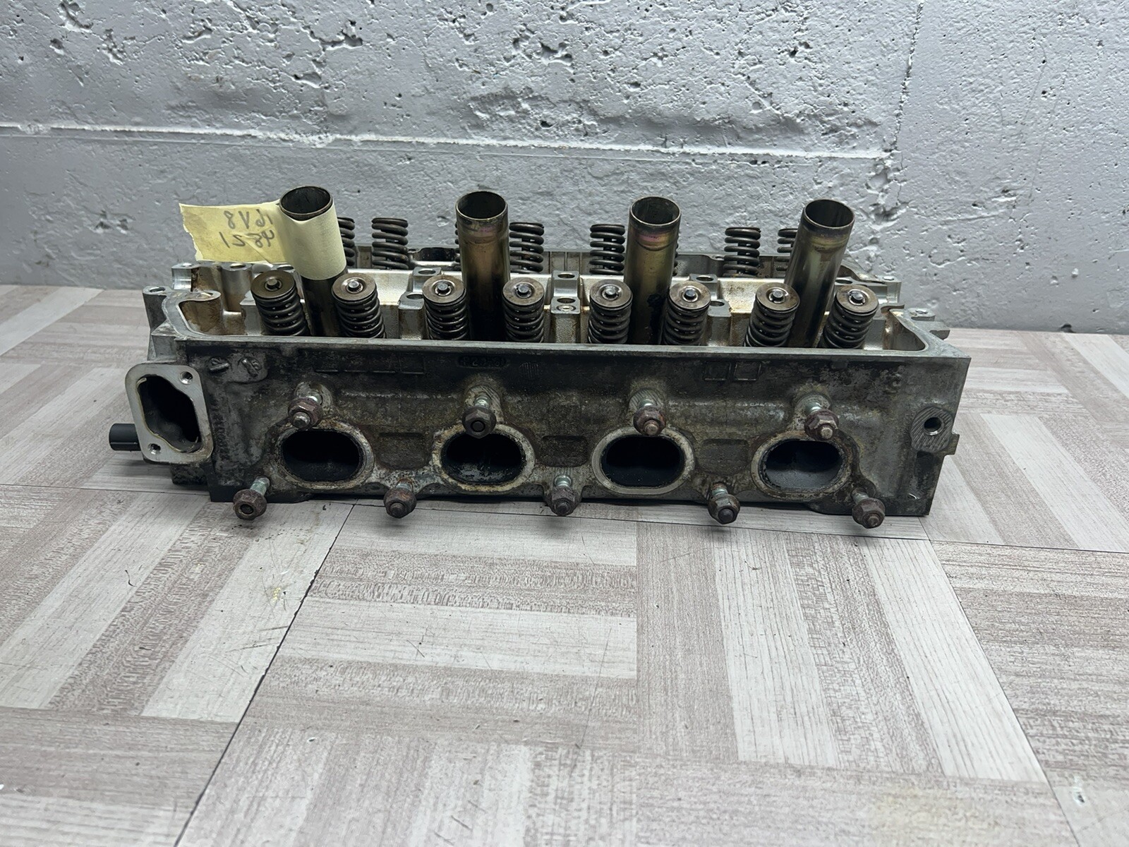 🔰96 97 98 99 00 HONDA Civic D16y8 Bare Engine Cylinder Head SOHC Vtec P2P P2F eBay