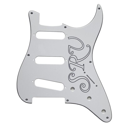 Parts Pickguard For US 57' 8 Sctew SRV Stratocaster Strat Guitar 3-Ply-WHITE