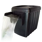 Biosteps II BSTPII-WF Pond Filter up to 2700 gal w/ 6 Filter Mats & Waterfall