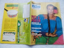 ECHO DE LA MODE N°7 09/02/1977 Couture Tricot Roman-photos Pub Gardner Girardot