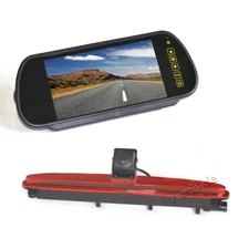 Reverse Parking Backup Camera &7 inch Rear View Mirror Monitor for Iveco Daily