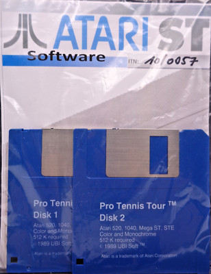 ATARI ST -- PRO TENNIS TOUR (UBISOFT)