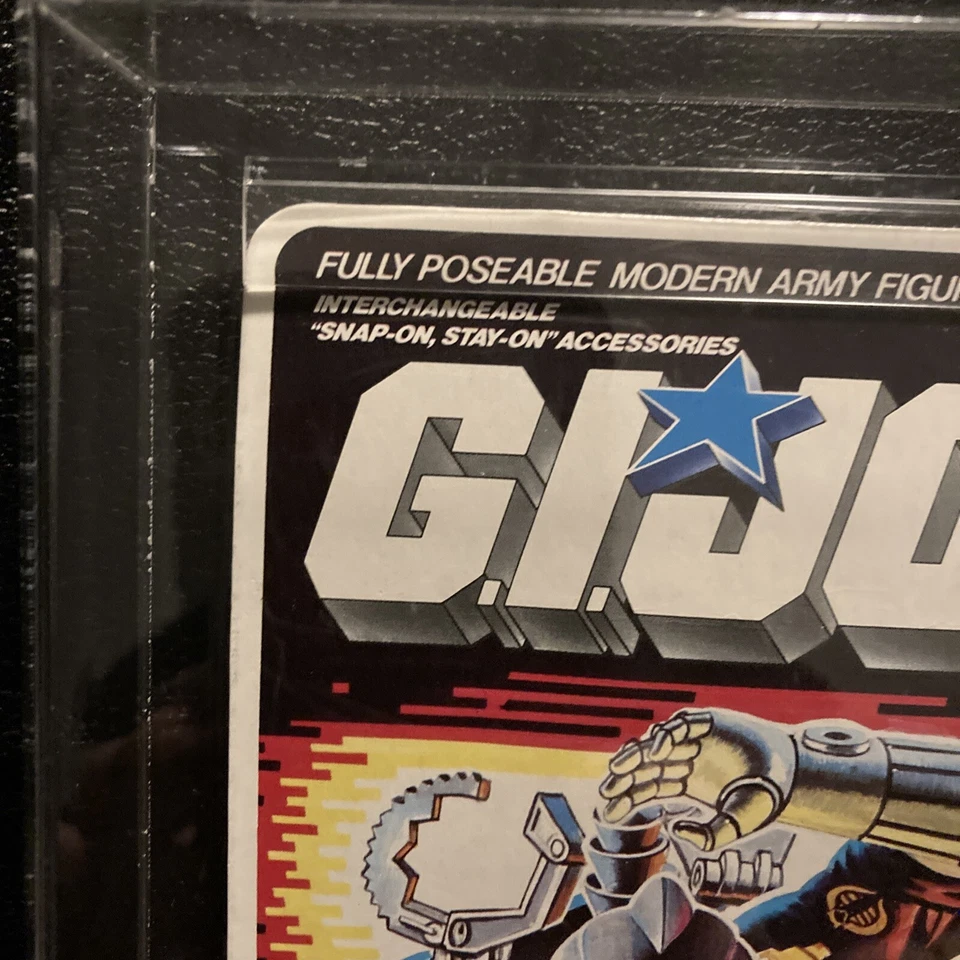 Vintage Hasbro Gi Joe Cobra Bat Moc O ring Figure. - Image 2 of 4