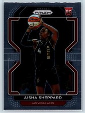 Aisha Sheppard 2022 Panini Prizm WNBA RC Las Vegas Aces #105