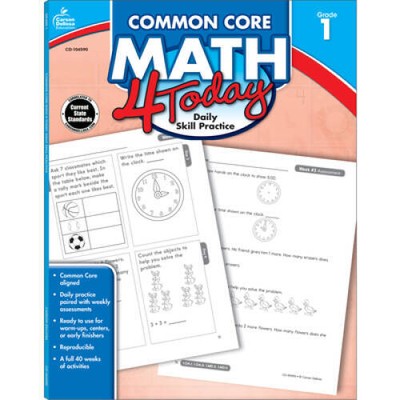 Common Core Math 4 Today, Grade 1: Daily Skill Practice (Common C - VERY GOOD