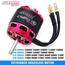SURPASS HOBBY C28/C35/C42/C50 RC Motore Brushless Outrunner 14 Poli per Aerei