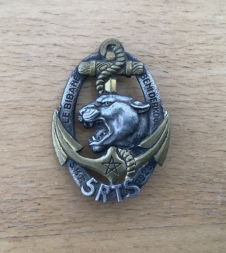 Insigne Métal École Supérieure De Guerre - Dragon - Armée Française - Occasion