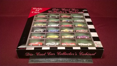 #1 24-CAR 1:64 DIECAST CAR COLLECTOR'S CABINET - NIB - Picture 4 of 4