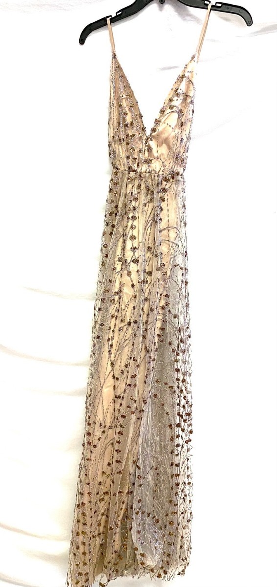 chinese dress ladies Mew Mews Glein Strapless Ruched Sequin Maxi Dress