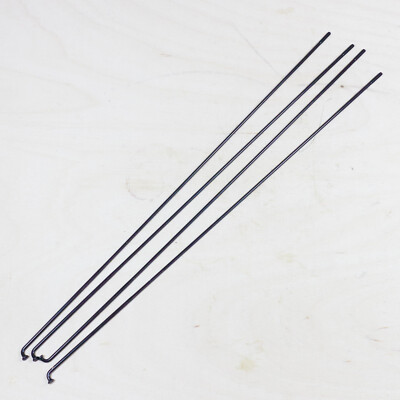 DT Swiss Competition Speiche Länge 266 mm 4 Stück schwarz 2,0 1,8 2,0 gekröpft