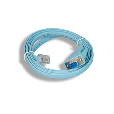 10PCS 6' DB9 to RJ45 Cable for Cisco Ethernet LAN Roll-over Console 72-3383-01
