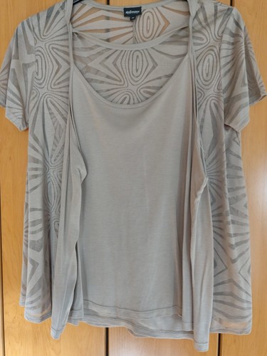 Bluse "Steilmann" mit Top 44 - Bild 3 von 4
