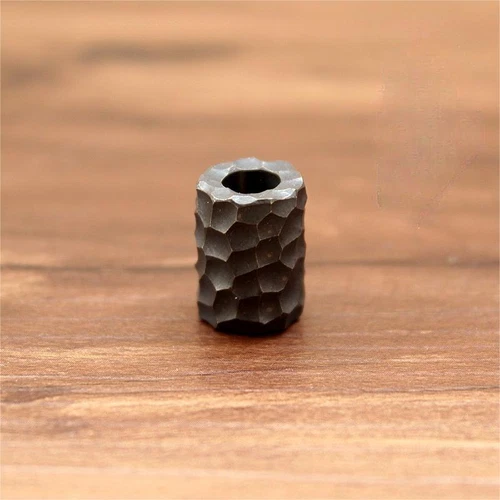 Cuchillo de aleación de titanio cordón cuentas Paracord EDC colgante pulsera hacer cuentas regalo - Imagen 15 de 23